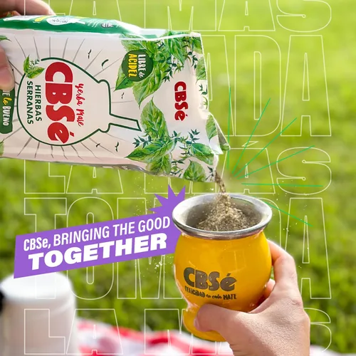 Vista 5 de CBSe Hierbas Serranas Yerba Mate - Té de hierbas – Hoja suelta, mezcla de hierbas de montaña con Pennyroyal, menta y menta, auténtico sabor