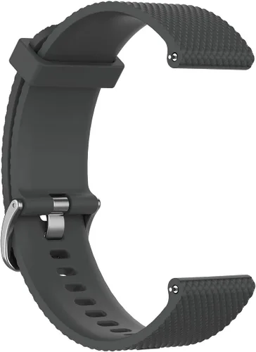 Vista 2 de TenCloud Correas compatibles con Letscom Correa de reloj de repuesto, correas suaves y lavables, pulseras de silicona para reloj de fitness ID205L e