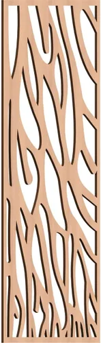 Vista 175 de Ekena Millwork WALW10X25X0250BRICH Bristol Paneles de pared decorativos de madera con calado, 9 3/8 pulgadas de ancho x 24 3/8 pulgadas de alto