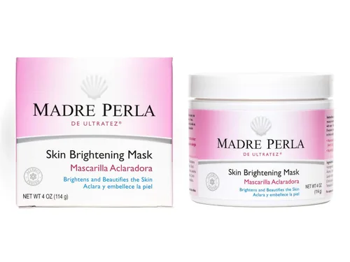Mascarilla iluminadora para la piel – Mascarilla hidratante para rostro y piel – Probada para alergias y no irritante – 4 onzas (1 tarro)