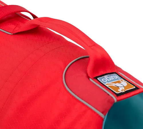 Vista 10 de Chaleco salvavidas para perros Kurgo Surf N Turf, rojo burdeos, S, Rojo/Rojo