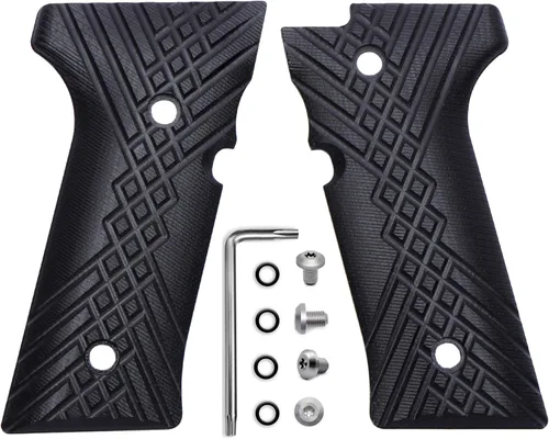 Guuun Empuñaduras G10 para Beretta 92 Vertec y Beretta M9A3 Beretta 92X No es compatible con rendimiento 92x, textura de rayado