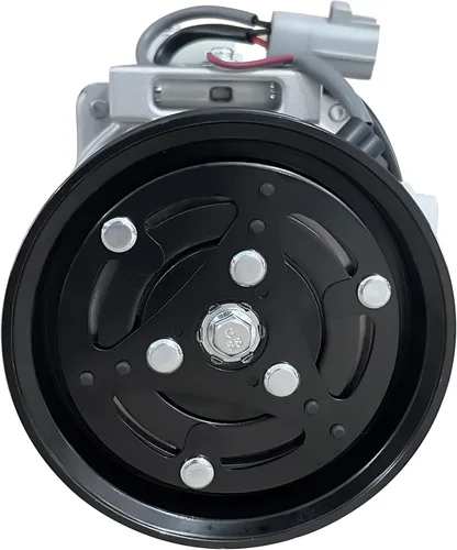 Vista 3 de RYC Nuevo compresor de aire acondicionado automotriz y embrague de A/C GH338 (se adapta a Toyota Tercel 1.5L 1997-1998)
