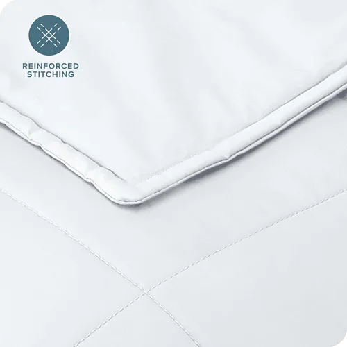 Vista 8 de Bare Home Manta con peso tamaño Twin o Full 7 libras (40" x 60") - Totalmente natural 100% algodón - Manta pesada premium con cuentas de vidrio