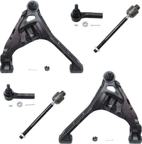 Vista 98 de Detroit Axle - Kit de brazos de control delanteros para Chevy GMC Silverado Sierra 1500 Avalanche Yukon Tahoe Escalade ESV EXT, 2 brazos de control