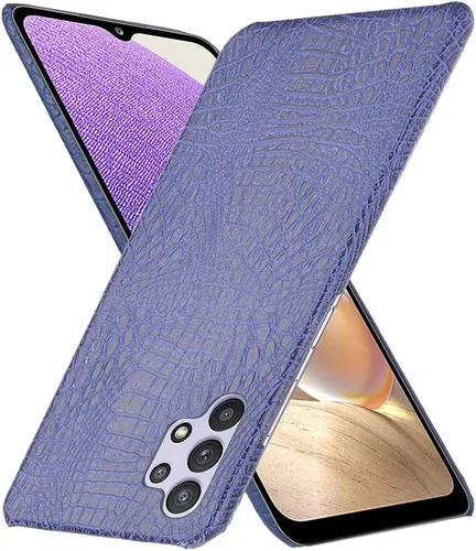Vista 2 de Funda compatible con Samsung Galaxy A32 4G, compatible con Samsung Galaxy A32 4G SM-A325, color azul