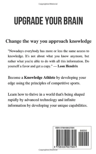 Vista 2 de Knowledge Athlete Outcompete In The Knowledge Economy By Learning Faster and Smarter (Thinking Tools)