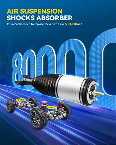 Vista 7 de PHILTOP Amortiguadores de aire delanteros derechos para automóviles para 2003-2009 E320 2006-2009 E350, E550, E63 AMG 2003-2006 E500, E55 AMG