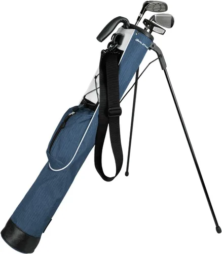 Vista 13 de Orlimar Pitch 'n Putt - Bolsa de golf ligera con soporte, diseño de transporte ultraligero, divisor bidireccional, correa para el hombro, bolsa