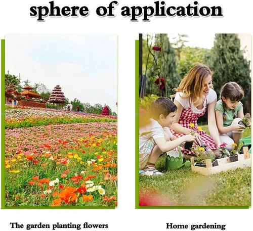 Vista 5 de Maceta de bulbo con marca de profundidad, herramienta de plantación de bulbos de jardín de acero, maceta de bulbo con mango para excavar y rellenar