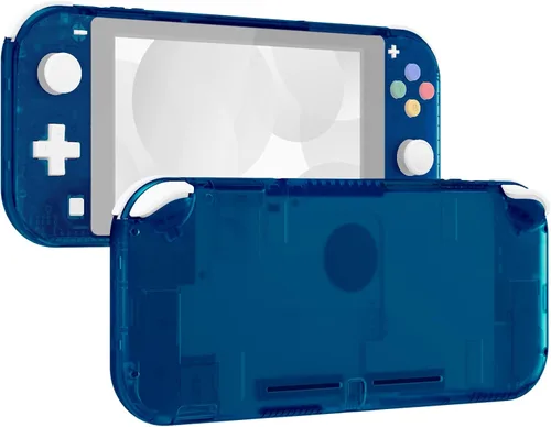 Vista 19 de eXtremeRate Transparent Clear DIY Replacement Shell for Nintendo Switch Lite, NSL Handheld Controller Housing w/Screen Protector, Custom Case Cover