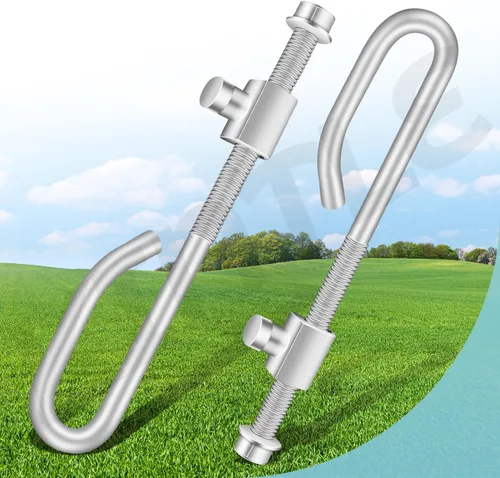 Vista 7 de Paquete de 2 pernos de elevación de cubierta GX24864 y muñón E130 - Compatible con piezas de cubierta de cortacésped J-OHN Deere GX24864A GX24864B