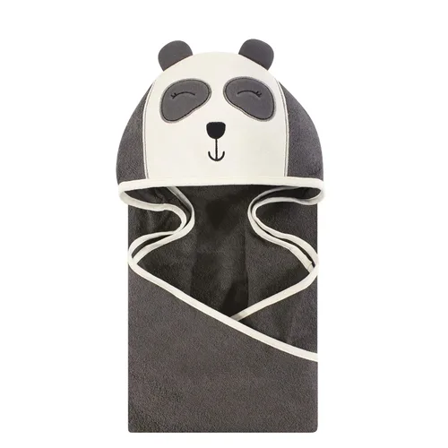 Vista 73 de Hudson Baby Toalla con capucha unisex de algodón con cara de animal para bebé, cocodrilo, talla única