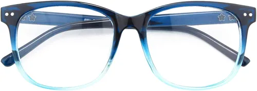 GQUEEN Gafas falsas de gran tamaño para mujeres y hombres, sin receta, lentes transparentes, 201581