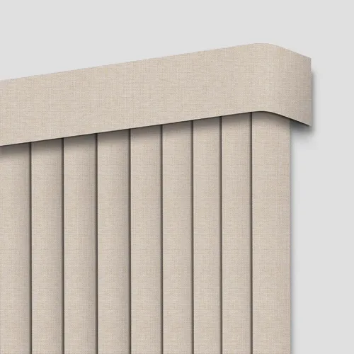 Persianas verticales opacas para ventana, persianas de ventana personalizadas beige, ahorro de energía, protección UV, reducción de ruido, persianas
