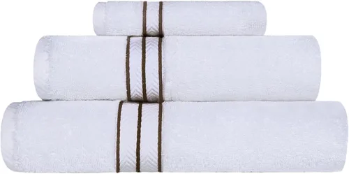 Vista 60 de Superior Juego de toallas de algodón turco ultra afelpadas de 10 piezas, ideal para baño principal, baño de invitados, secado rápido, ducha, spa