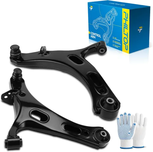 Vista 125 de PHILTOP Kit de suspensión delantera de 10 piezas, brazos de control inferiores con juntas de bola, eslabones de extremo de barra estabilizadora