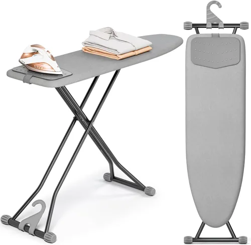 Vista 8 de APEXCHASER Tabla de planchar, tabla de planchar compacta con alfombrilla de silicona, tabla de planchar plegable con cubierta resistente al calor, 7