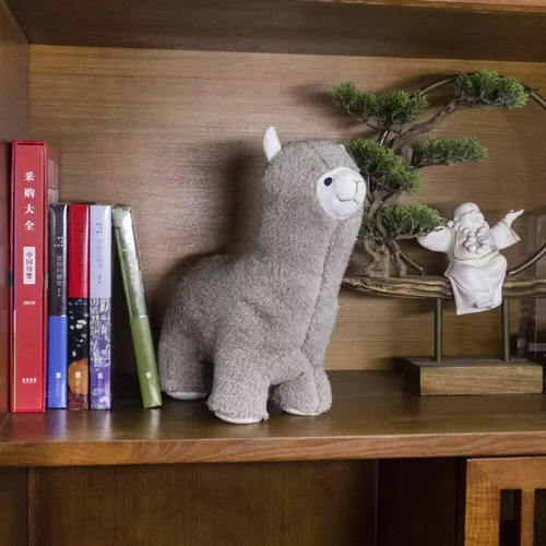 Vista 6 de Door Draft Stop-Cute Weighted Door Stopper for Home and Office Decoration (Alpaca)