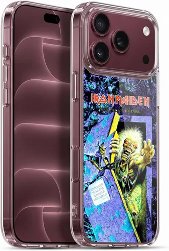 Vista 228 de Head Case Designs Funda de gel suave con licencia oficial de Iron Maiden Brave New World, compatible con Apple iPhone 7 Plus/iPhone 8 Plus Nuevo