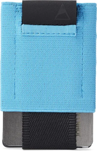 NOMATIC Cartera delgada minimalista con bolsillo frontal para hombres y mujeres, capacidad para 4-15 tarjetas, con dinero oculto y bolsillo para