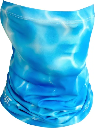 GOT Sports UPF 50+ Bufanda de Pesca para Cuello - Máscara Facial UV de Protección Solar para Hombres y Mujeres - Cubierta Facial Camo SPF Gator