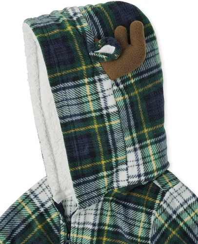 Vista 4 de The Children's Place Pijama de algodón y forro polar para niños