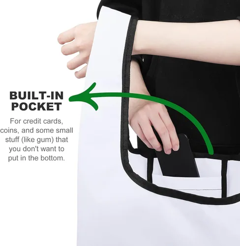 Vista 6 de Bolsas de compras reutilizables con bandera de trompeta, bolsas de compras plegables Ripstop herméticas para comestibles, gimnasio, playa