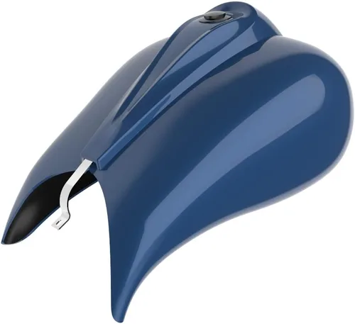 Vista 481 de Fundas de tanque estiradas para whisky ámbar con consola de tablero para Harley Touring Street Glide Road Glide 2014 2015 2016 2017 2018 2019 2020