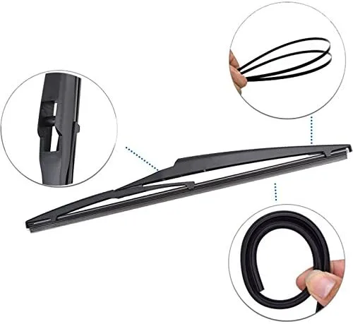 Vista 3 de for Mazda CX-7 2007-2012 / Mazda CX-9 2007-2015 Rear Windshield Wiper Arm With Blade Complete Set