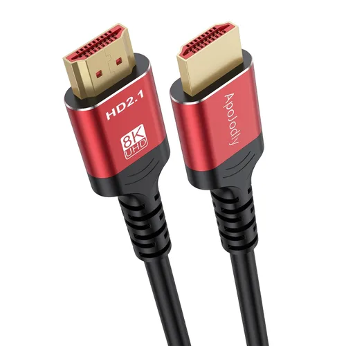 Cable HDMI ARC/eARC 8K para barra de sonido de 6.6 pies, cable HDMI 2.1 Dolby Atmos 48Gbps cable HDMI de alta velocidad (8K @60Hz 4K a 120Hz 2K 3D