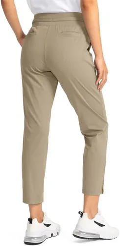 Vista 3 de Soothfeel Pantalones de golf para mujer con 4 bolsillos, elásticos 78, pantalones deportivos de trabajo para mujer