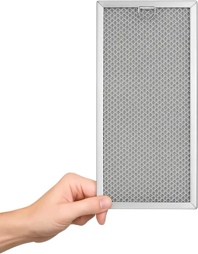 Vista 5 de Nispira Filtro de grasa puede usarse con GE Microwave WB06X10596, 1 filtro