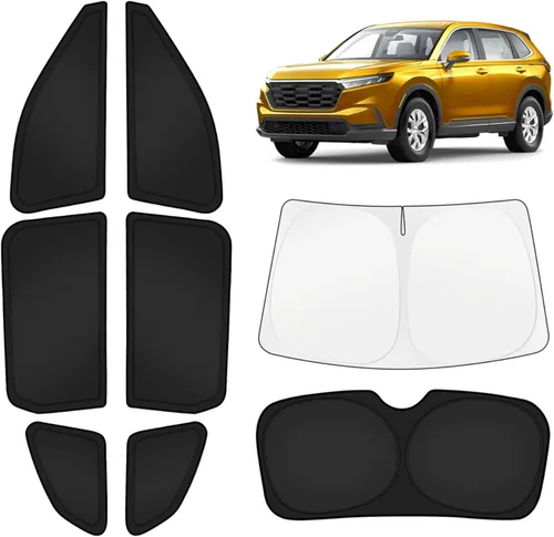 Vista 161 de KUST - Parasol plegable para parabrisas para BMW X1 E84, accesorios 2011 2012 2013 2014 2015, protector de visera de sol ajustable que bloquea
