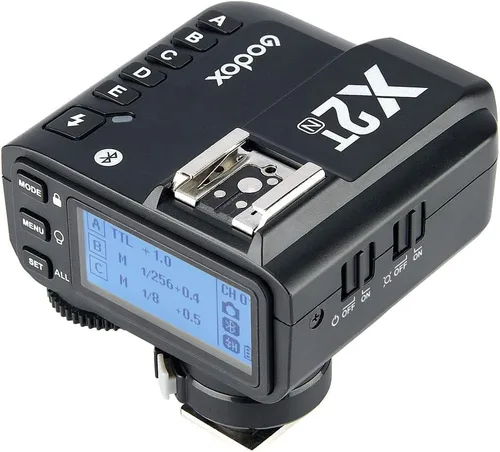 Vista 4 de Godox X2T X2T-N Disparador de flash para Nikon, con 2.4G i-TTL HSS 1/8000s Función de grupo Panel de control LCD Actualización de firmware, GODOX X2
