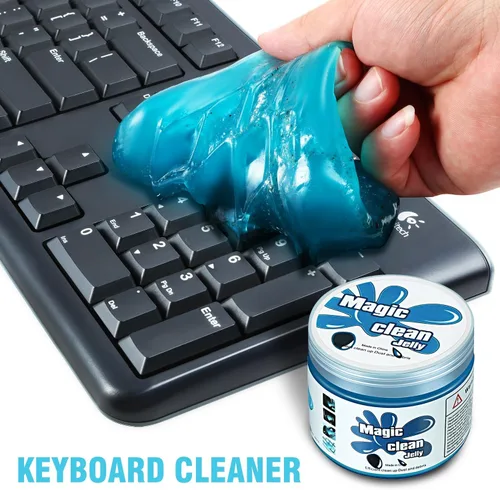 Vista 4 de DNA MOTORING Geles de limpieza de automóviles, herramientas de detallado automático, masilla de limpieza, limpiador de interior de automóvil, Azul