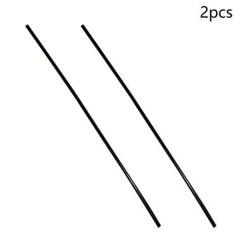 Vista 3 de Bettomshin POM - Varillas de polioximetileno de 0.591 in de diámetro externo de 3.3 ft de longitud, redondas, de plástico duro, color negro