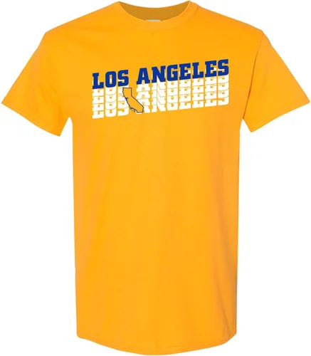 Vista 18 de UGP Campus Apparel Retro Repeat - Camiseta deportiva del orgullo de la ciudad