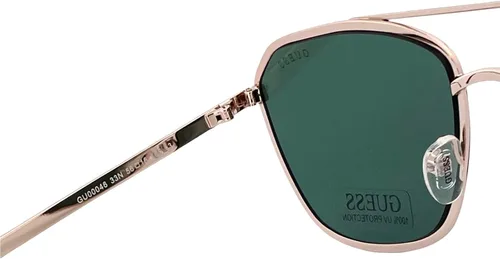 Vista 5 de GUESS Gafas de sol de metal Navigator para hombre de EE UU