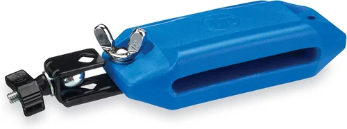 Vista 7 de LP Black Beauty Cowbell LP204AN y bloque de mermelada, alto, azul (LP1205)