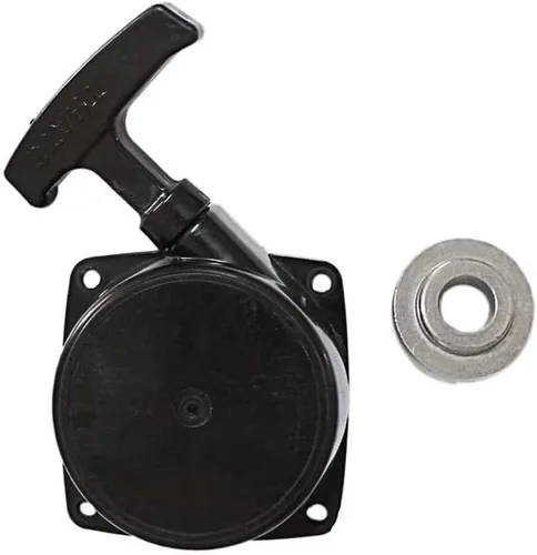 Vista 2 de HURI Arrancador de retroceso con garra de arranque para Husqvarna 150BF 150BT 350BF 350BT