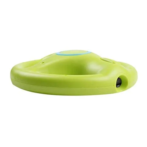 Vista 4 de GH Mario Kart 8 Steering Wheel Compatible with Nintendo Wii (Yoshi Green, 2 Pack), Racing Games Wheels for Wii (U) Remote Controller