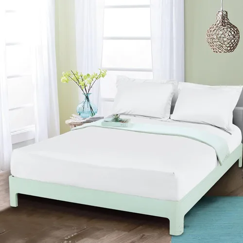 Vista 51 de Mocassi - Sábanas ajustadas de tamaño Twin con bolsillo profundo y efecto refrescante de hasta 16 pulgadas - Sábanas de lujo tipo hotel de 1800