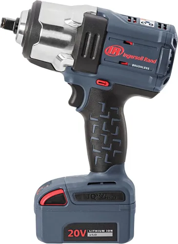 Vista 3 de Ingersoll Rand W7152 Llave de impacto inalámbrica de 1/2 pulgada de alto par de 20 V, par de arranque de tuercas de 1500 pies-libras