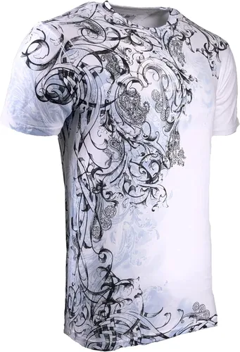 Vista 4 de Xtreme Couture by Affliction Camiseta para hombre Scrap Heap