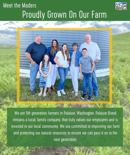 Vista 3 de Bolsa de garbanzos, proyecto verificado sin OGM 100% sin irradiadiar Certificado Kosher Parve cultivado en EE.UU. Con rastreo de campo