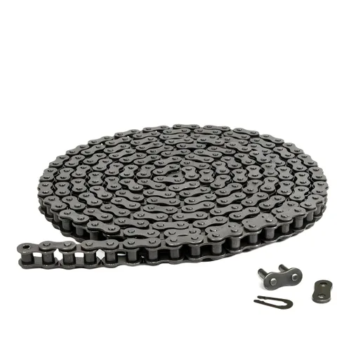 40 cadena de rodillos, 3 pies con 1 eslabón conector, para Go-karts, scooters, minibicicletas.