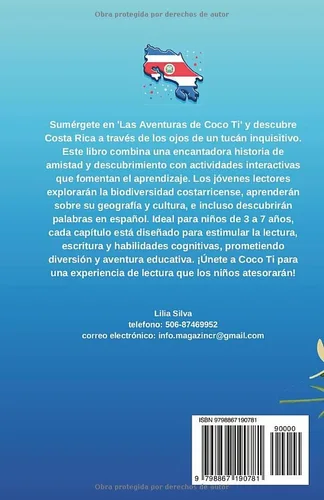 Vista 2 de Las Aventuras de Coco Ti Un Viaje Mágico por Costa Rica (Spanish Edition)