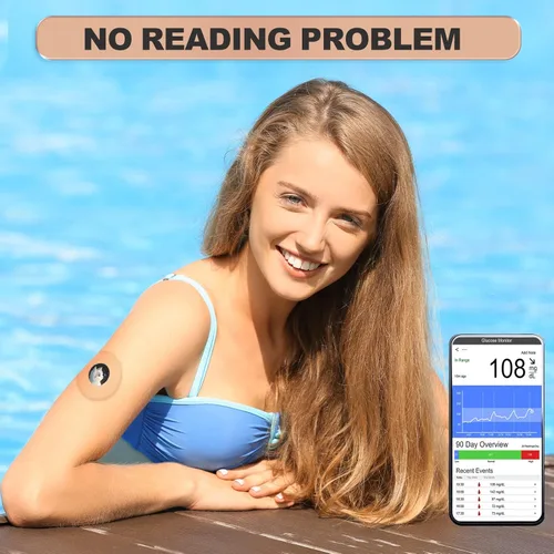 Vista 3 de Libre 2 y Plus Freestyle Cubiertas de Sensor y Pegatinas Lingo Total 40Pack Parches Adhesivos Impermeables Hipoalergénicos y Libres de Látex