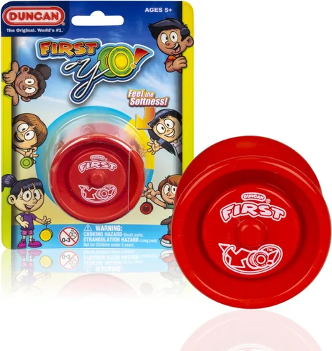 Vista 10 de Duncan Toys First Yo! - Mejor Yo-Yo Principiante para Niños, Yo Yo Sensible, Juguetes YoYo - Azul/Verde